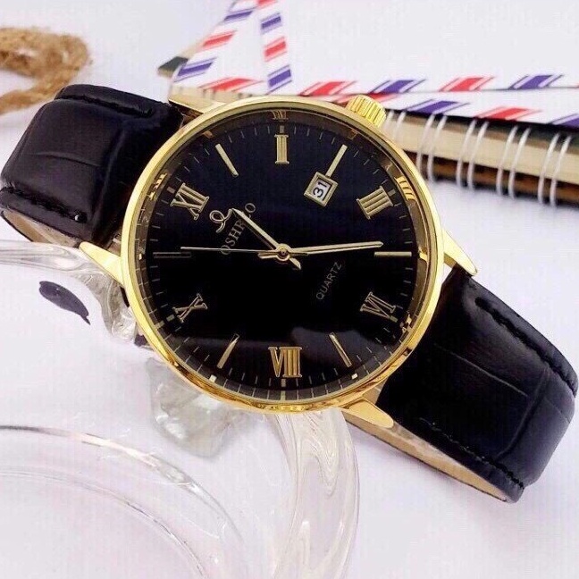 Đồng Hồ Thạch Anh  OSHRZO O2 Phong Cách Cá Tính Cho Nam