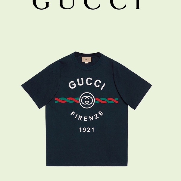 Áo Thun Nam Nữ In Chữ GUCCI