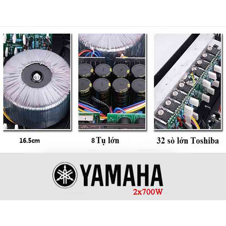 Cục đẩy công suất Yamaha P7000S cao cấp, chuyên dùng cho dàn âm thanh sân khấu, phòng karaoke