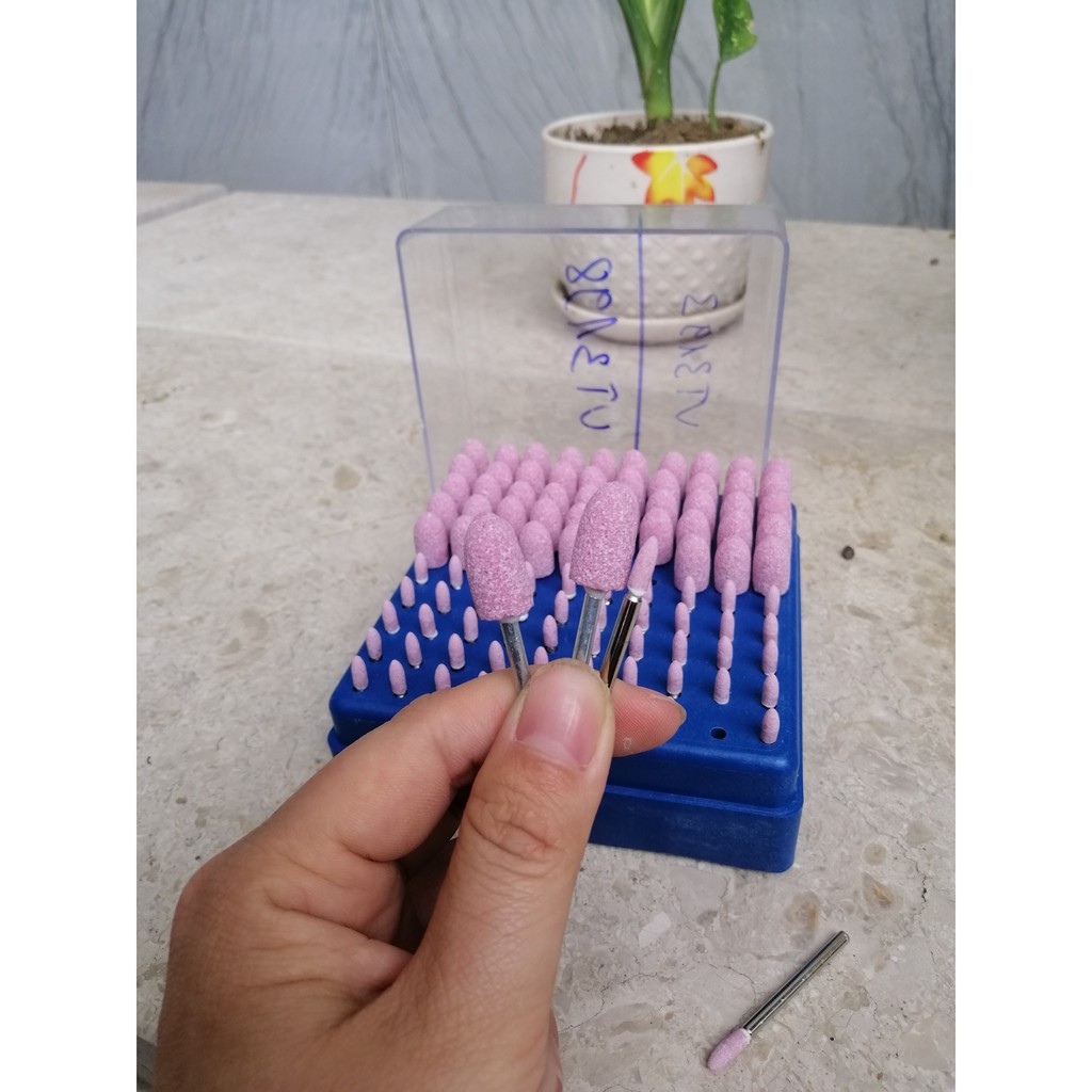 Đầu mài nhọn chuôi 3mm phi 10-12mm