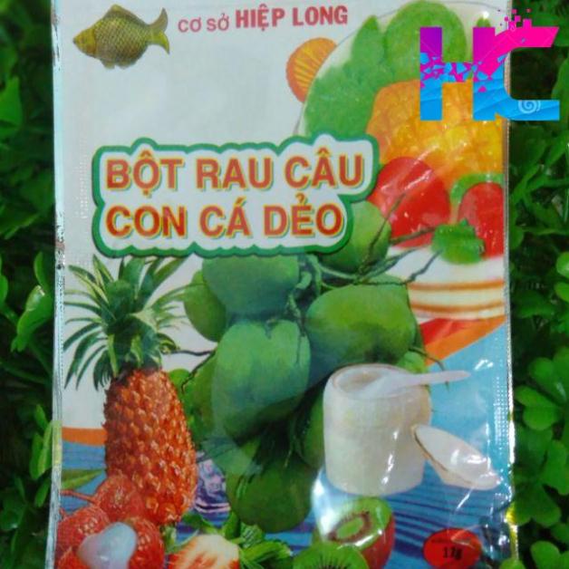 Bột rau câu con cá dẻo - dùng làm thạch - hang_chuan