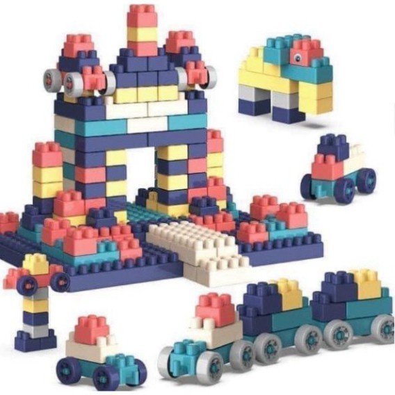 Đồ Chơi Xếp Hình Lego 520 Chi Tiết Tháo Lắp Phát Triển Trí Tuệ Cho Bé