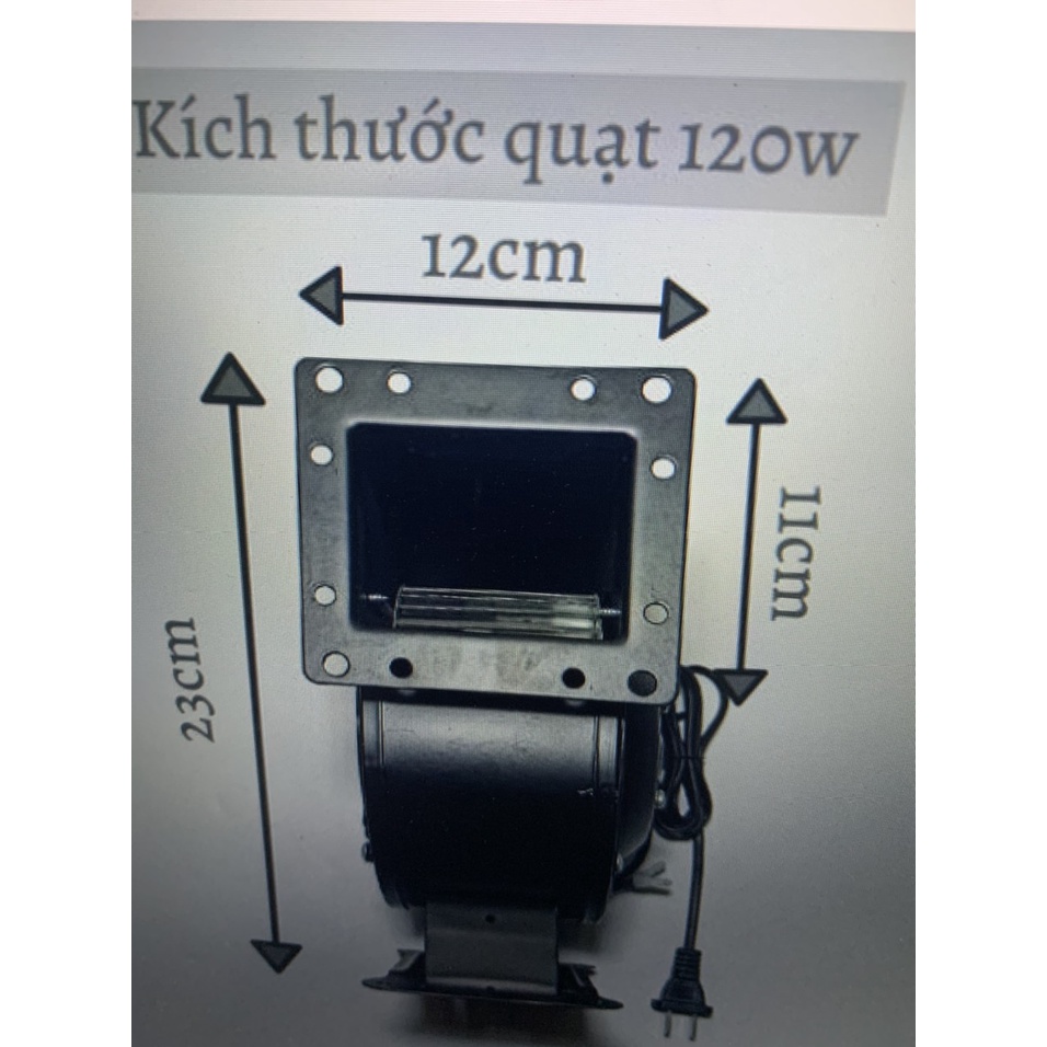 Quạt Sò Ly Tâm Hình Sên Hút Ly Tâm  85W 120W 240w 330w 500w