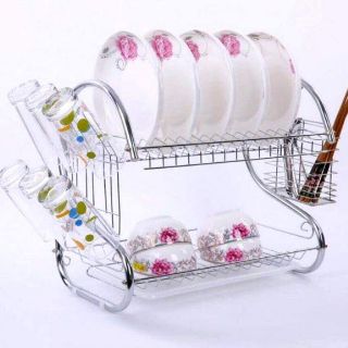 Kệ Chén Inox 2 Tầng