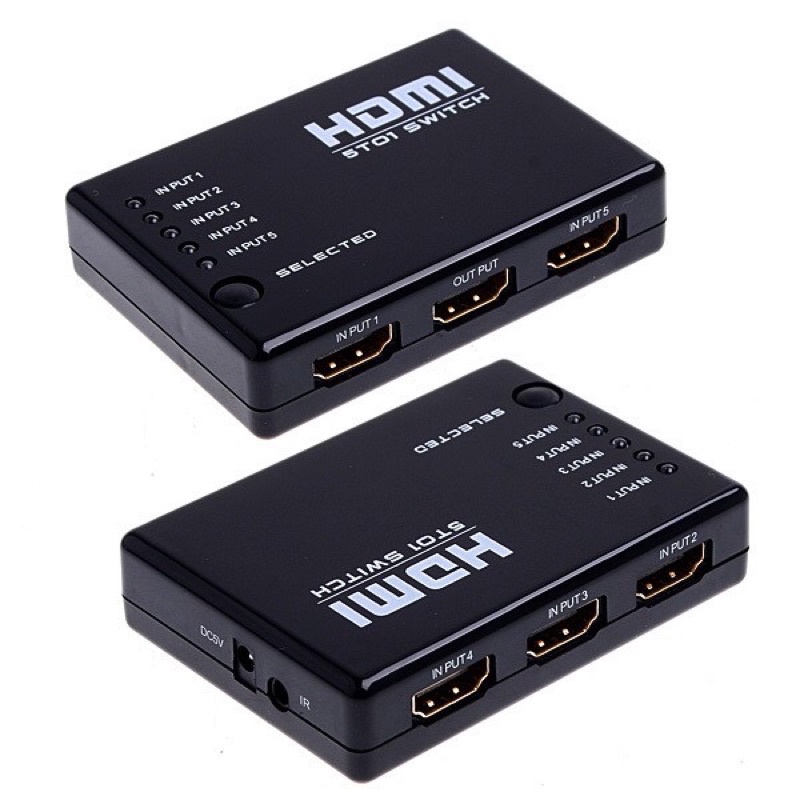 Bộ gộp tín hiệu hdmi 5 vào 1 ra