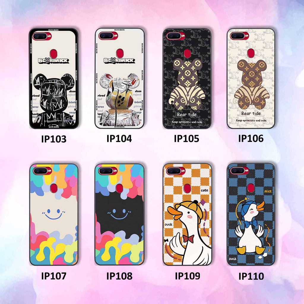Ốp Oppo A5s / A7 / F9 / A12 be@r brick, thể thao, ốp lưng thời trang cao cấp
