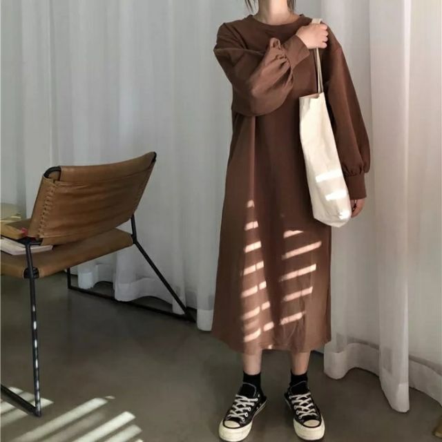 VÁY SUÔNG TAY BỒNG XẺ GẤU ULZZANG | BigBuy360 - bigbuy360.vn