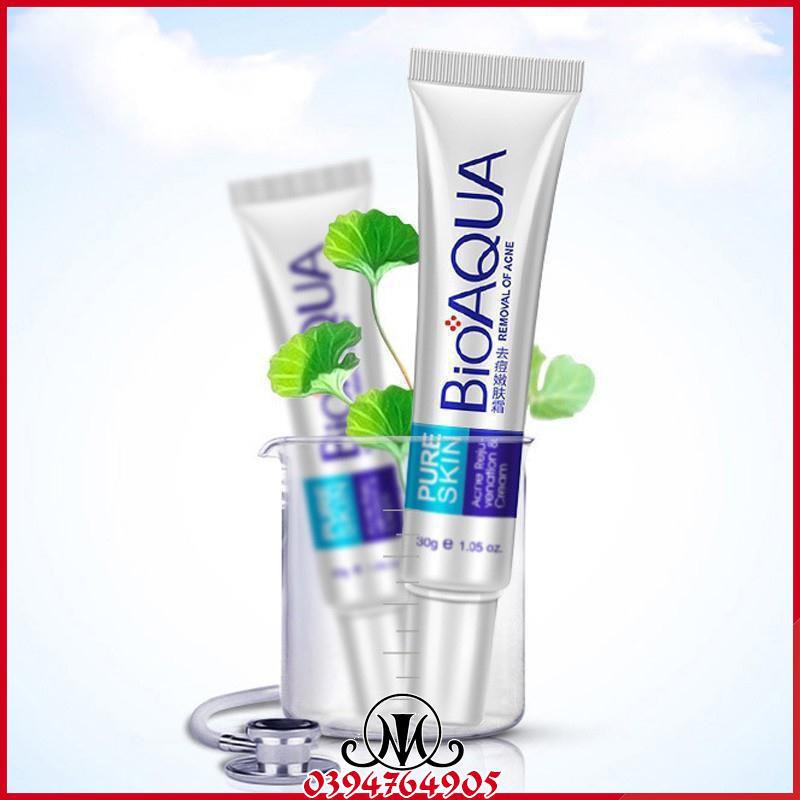 Kem mụn trứng cá Pure Skin Bioaqua MO23 | BigBuy360 - bigbuy360.vn