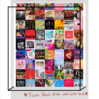 [ KPOP ] Wall Collage dán tường trang trí decor phòng ngủ - bìa album nhóm nhạc thần tượng idol KPOP