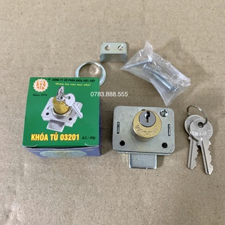 Khoá tủ việt tiệp 03201