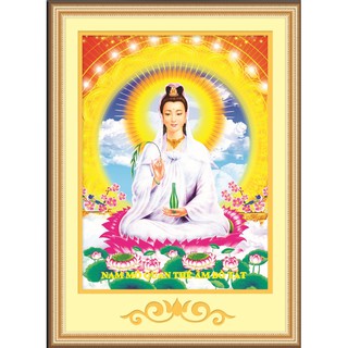 Tranh đính đá Quan Âm 77571 <chưa đính>