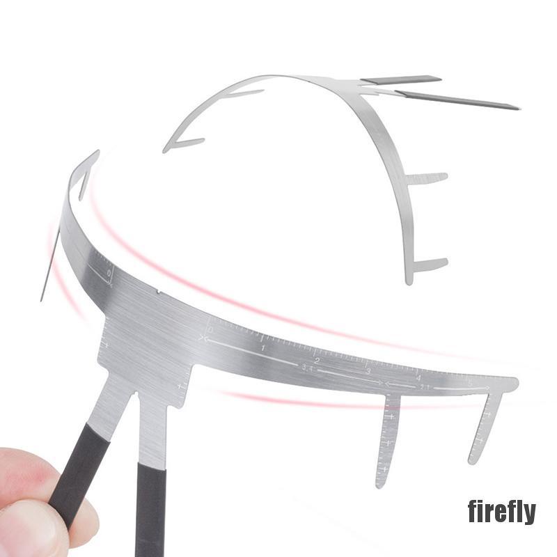 Thước Đo Cân Bằng Kèm 3 Khuôn Điêu Khắc Lông Mày Chuyên Dụng