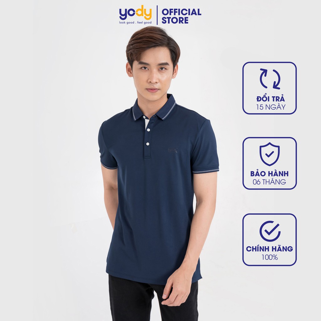 Áo Polo Yody Coolmax nhẹ thoáng khí ít nhàu co giãn tốt APM3519 | BigBuy360 - bigbuy360.vn