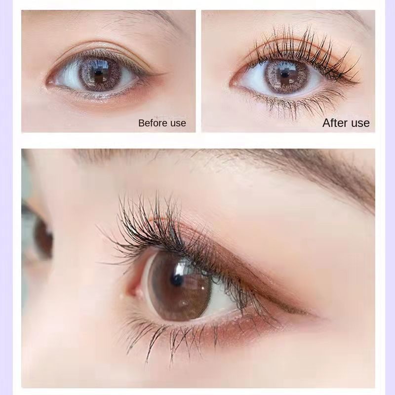 Mascara Đầu Cọ Mảnh Siêu Mịn Kháng Nước Không Dễ Nhòe Lâu Trôi Chuốt Mi Cong Vút Và Dài Hơn