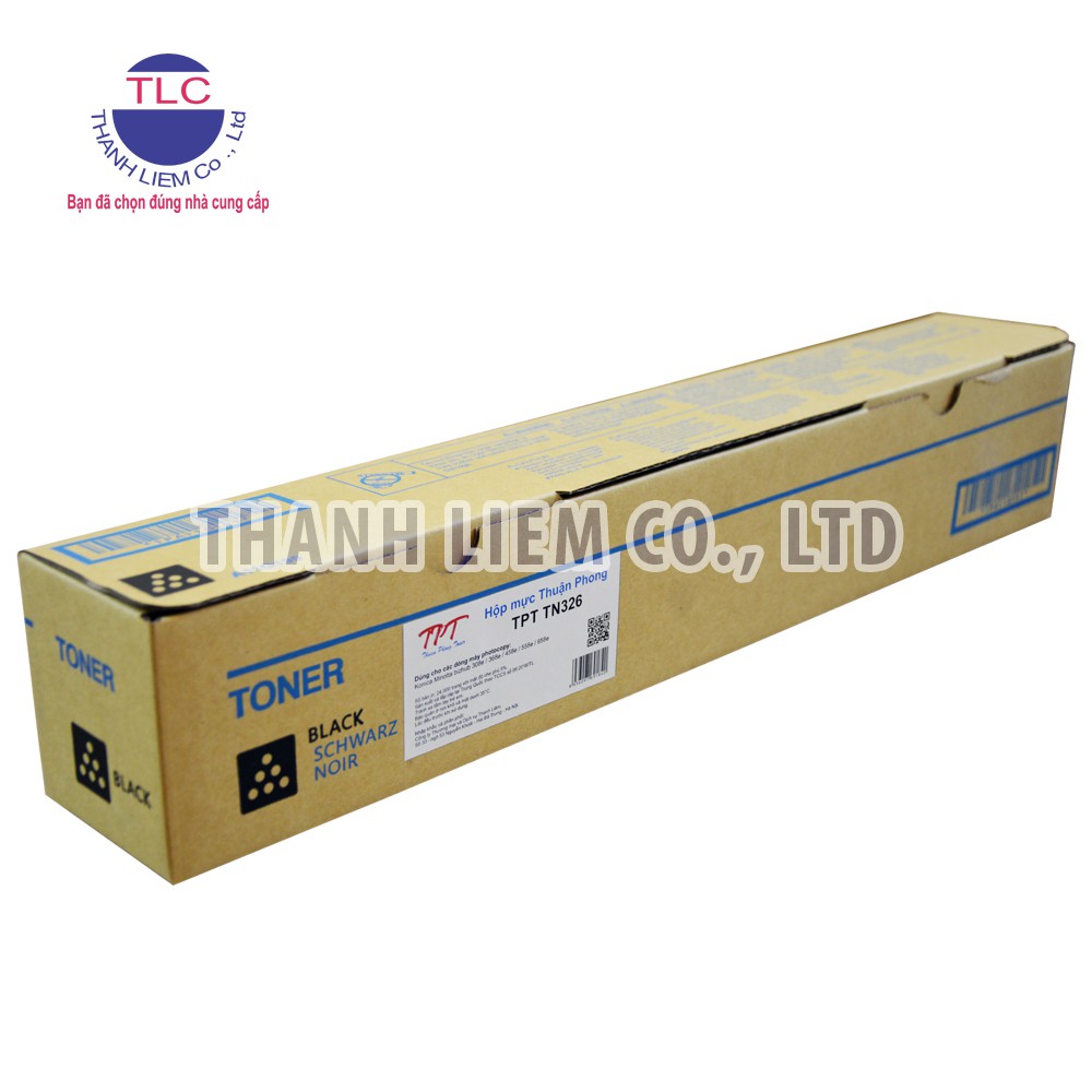 Hộp mực Thuận Phong TN326 dùng cho máy photocopy Konica Minolta bizhub 308e/ 368e/ 454e/ 554e/ 458e/ 558e/ 658e