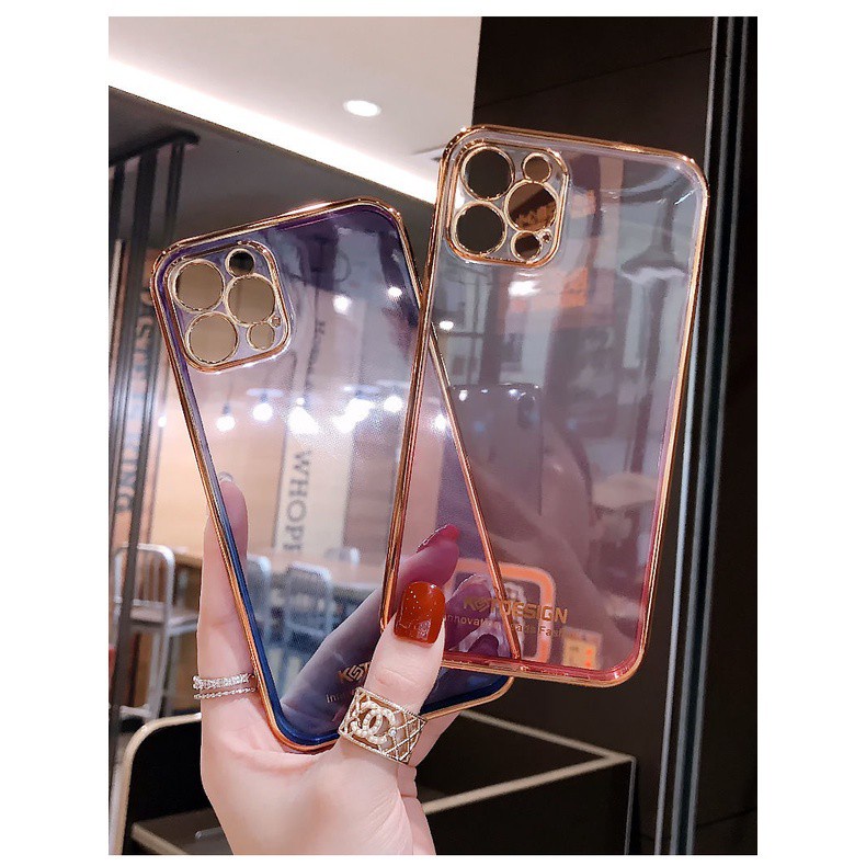 Ốp điện thoại silicone đổi màu độc đáo thích hợp cho iPhone 12 12promax 7 8Plus X XS XR XSMAX 11 11pro11promax Scw8