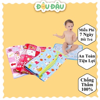 Chiếu lót chống thấm cho bé, chiếu chống thấm cho trẻ sơ sinh