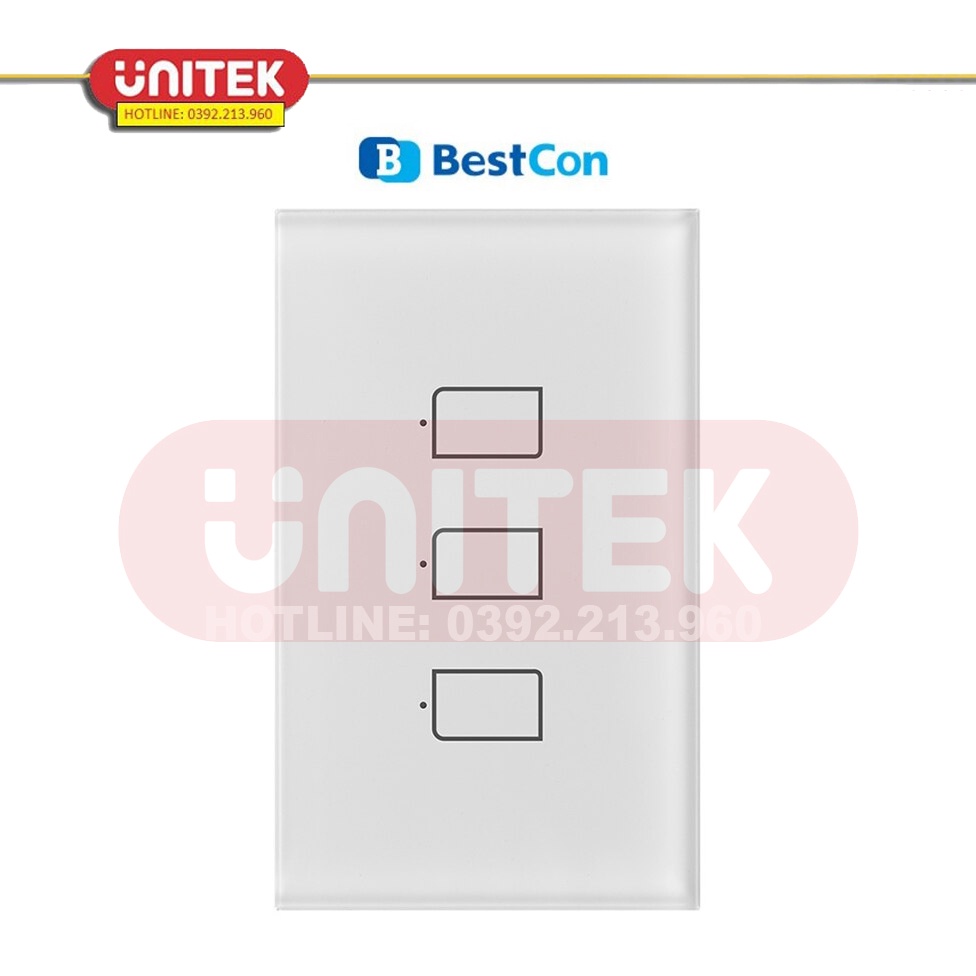Công Tắc Cảm Ứng Broadlink Bestcon TC2 US 3 Gang