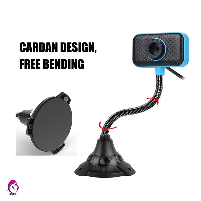 【Hàng mới về】 Digital External Webcam Camera USB Connect Driverless PC Accessories