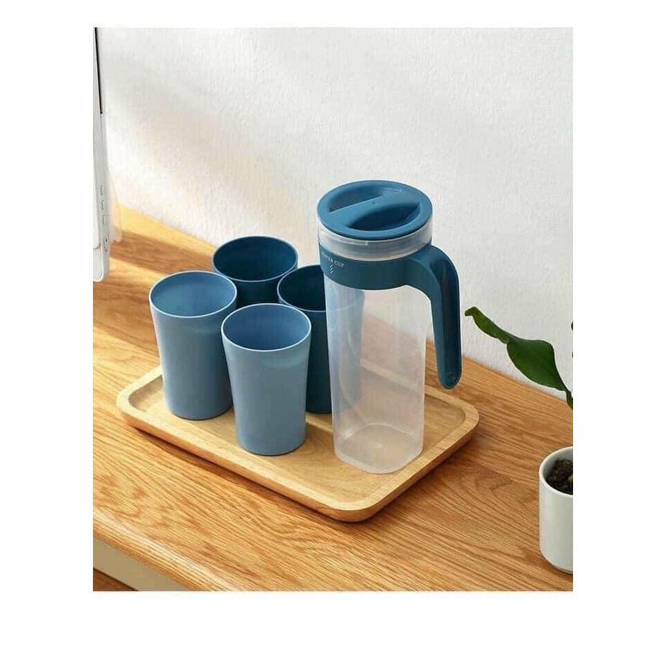 BÌNH NƯỚC 1l KÈM 4 CỐC