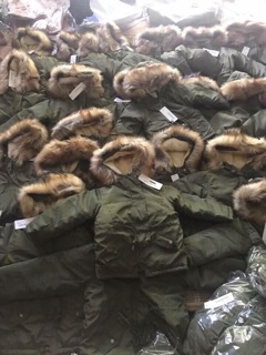 Áo parka lót lông trẻ em