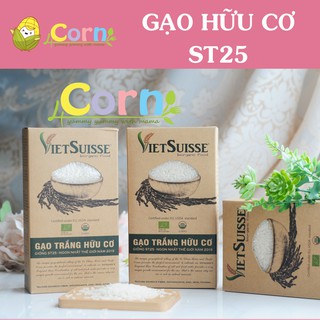 Gạo hữu cơ ST25 Vietsuisse - Cho bé 5m+