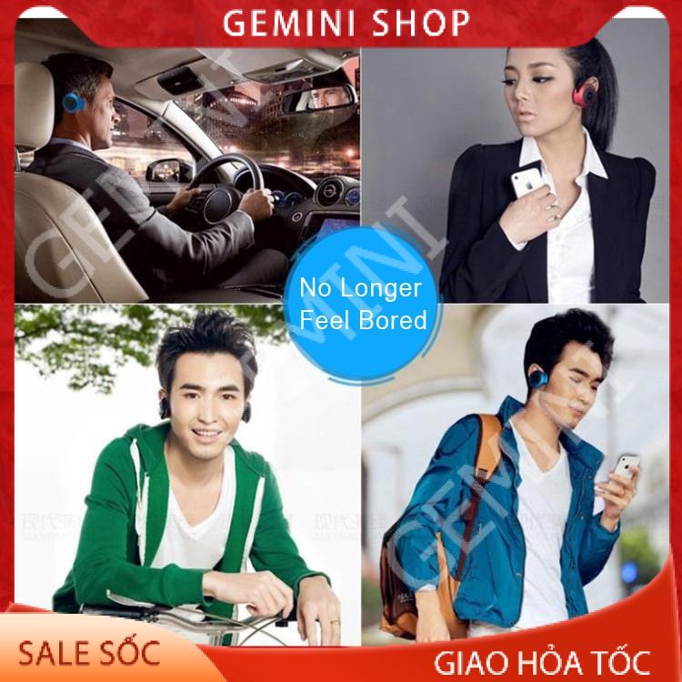 Tai nghe Bluetooth hỗ trợ thẻ nhớ móc tai mini Model 503