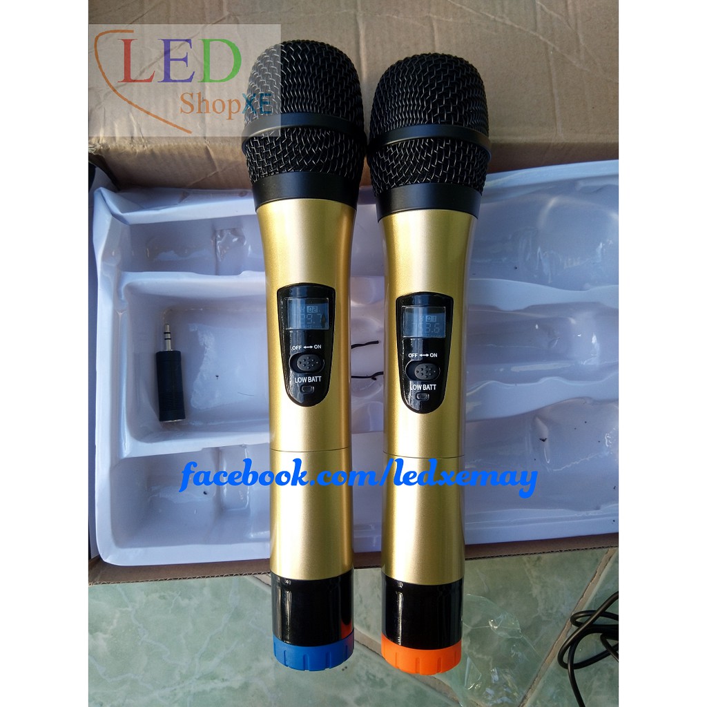 Bộ Mic karaoke không dây JIY E8