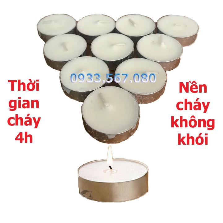 Nến xông tinh dầu - Nến tealight 4h