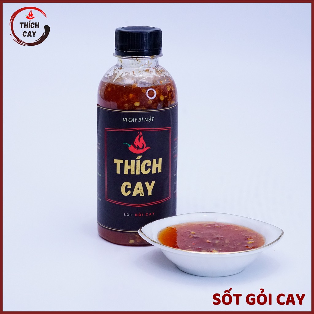 Nước trôn gỏi Thích Cay, sốt trộn salad, thơm ngon, tiện dụng, công thức gia truyền