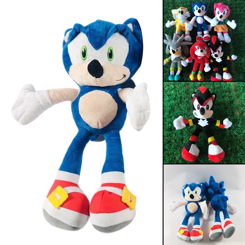 Thú nhồi bông hình nhím Sonic mềm mại 30cm