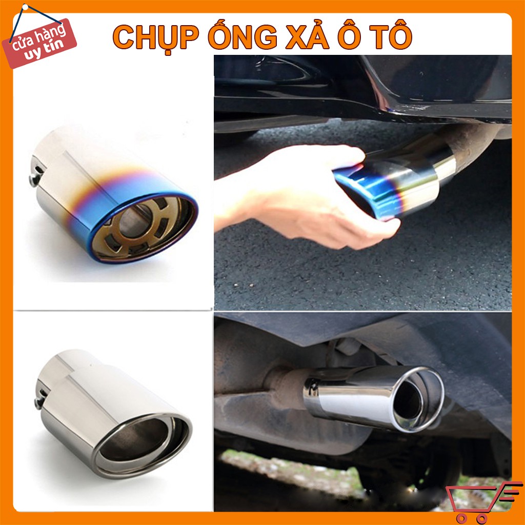 Chụp Ống Xả Ô Tô Inox Trang Trí Xe Hơi