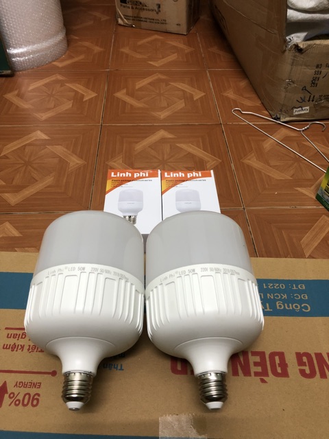 Bóng đèn Led 50W Bulb trụ Đui E27 Siêu sáng, tiết kiệm điện