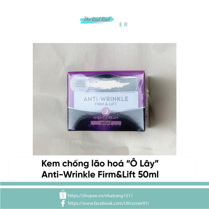 [Mã giảm giá] Kem chống lão hóa Olay 0Iay Anti-Wrinkle Firm and Lift 50mL