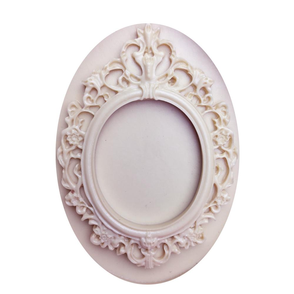 Khuôn Silicone Tạo Hình Khung Ảnh Trang Trí Bánh DIY