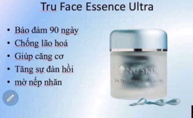 Tinh chất tạo độ săn chắc cho da ageLOC Tru Face Essence Ultra