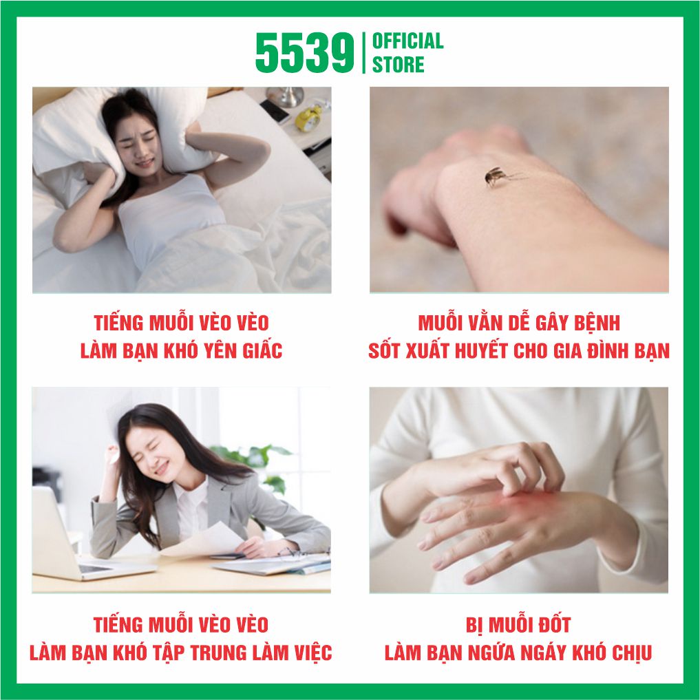 Tinh dầu đuổi muỗi sả chanh thơm phòng dạng xịt đuỗi muỗi, khử mùi nấm mốc - Shop 5539