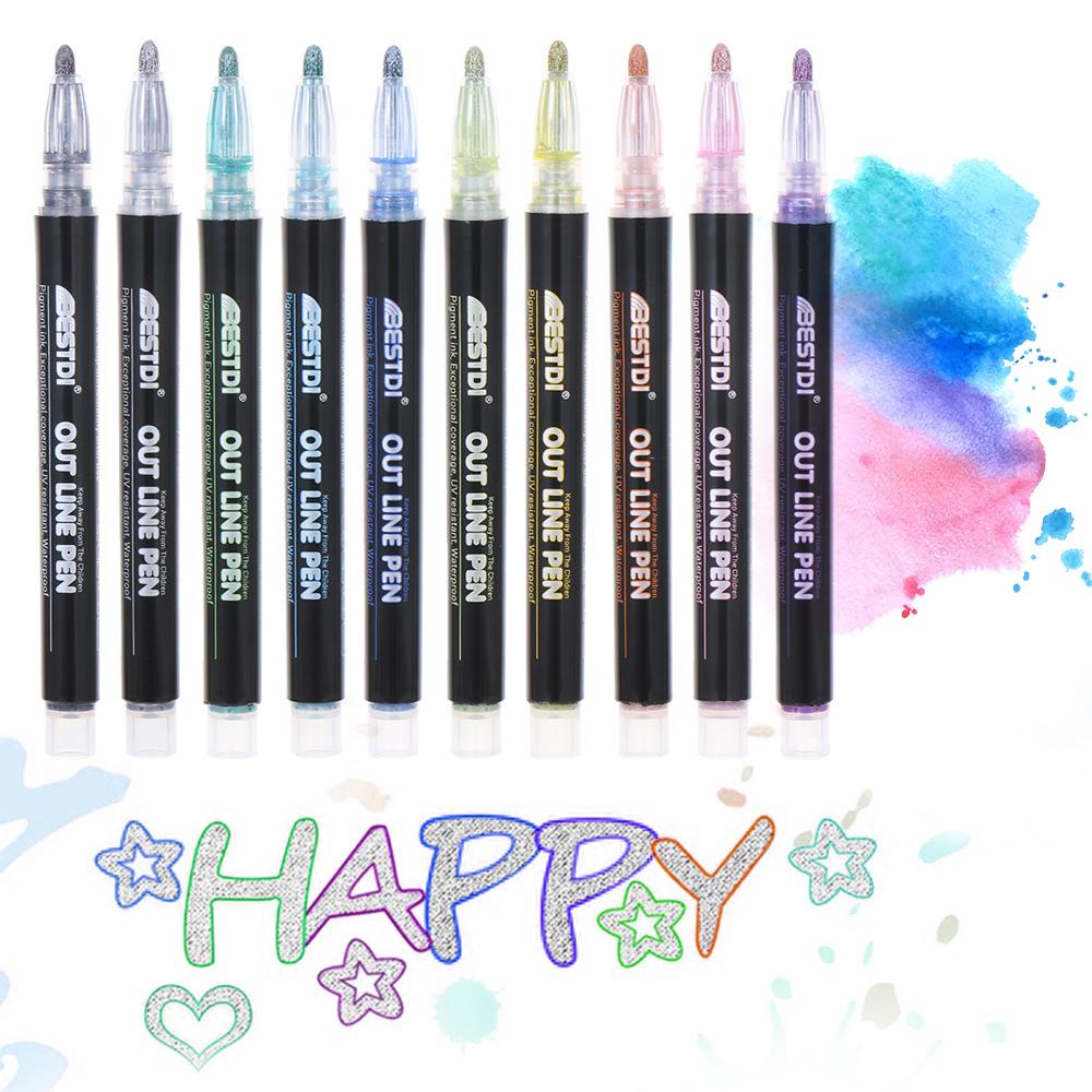 Bút Màu Nước Hai Đầu Vẽ Tranh DIY