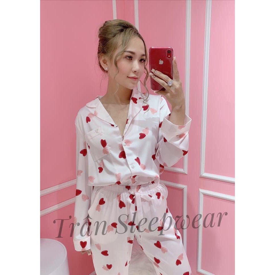 Bộ Pijama Lụa Cao Cấp( Satin)Dài Dài | BigBuy360 - bigbuy360.vn