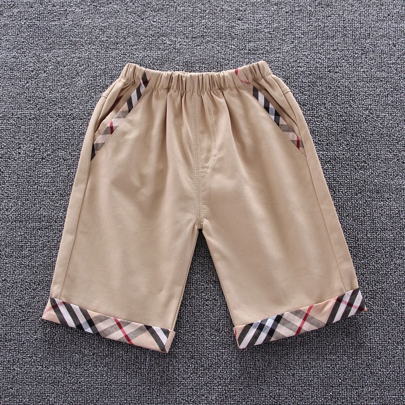 Set đồ mùa hè 2 món gồm áo thun cotton tay ngắn + quần ngắn thời trang cho bé trai