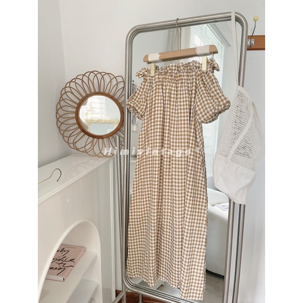 Váy đầm maxi kẻ🌸