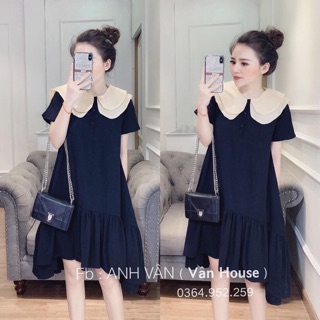 Váy đuôi cá cổ sen - mã t10