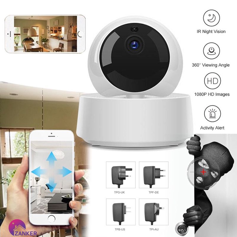 Camera Giám Sát An Ninh Sonoff Gk-200Mp2-B 1080p Hd Wifii Ip360 Ir Chất Lượng Cao | BigBuy360 - bigbuy360.vn