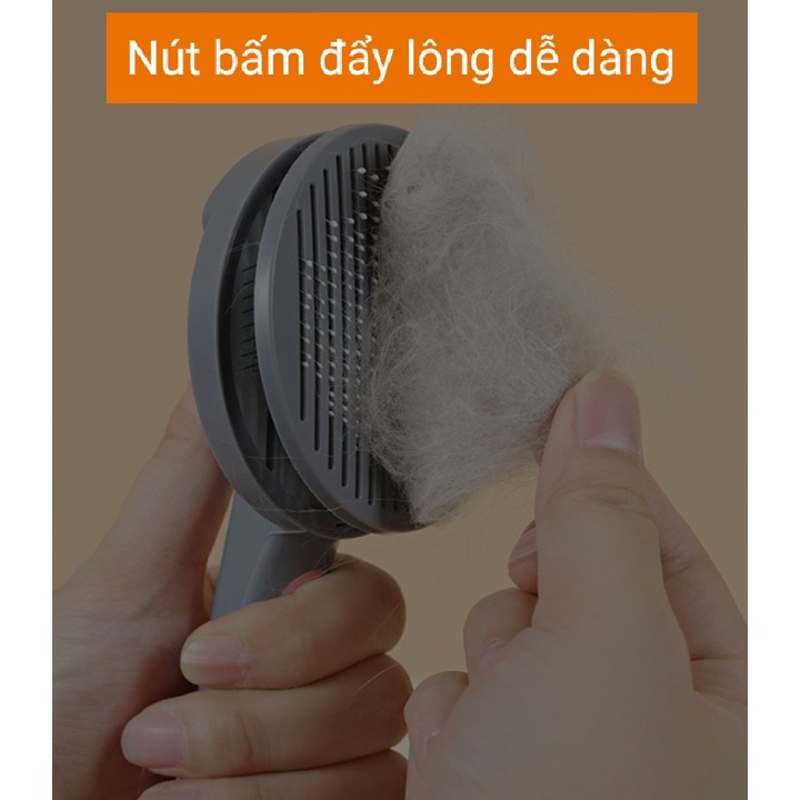 Siêu phẩm Lược chải lông chó mèo cao cấp - Hot Hít nhất hiện nay