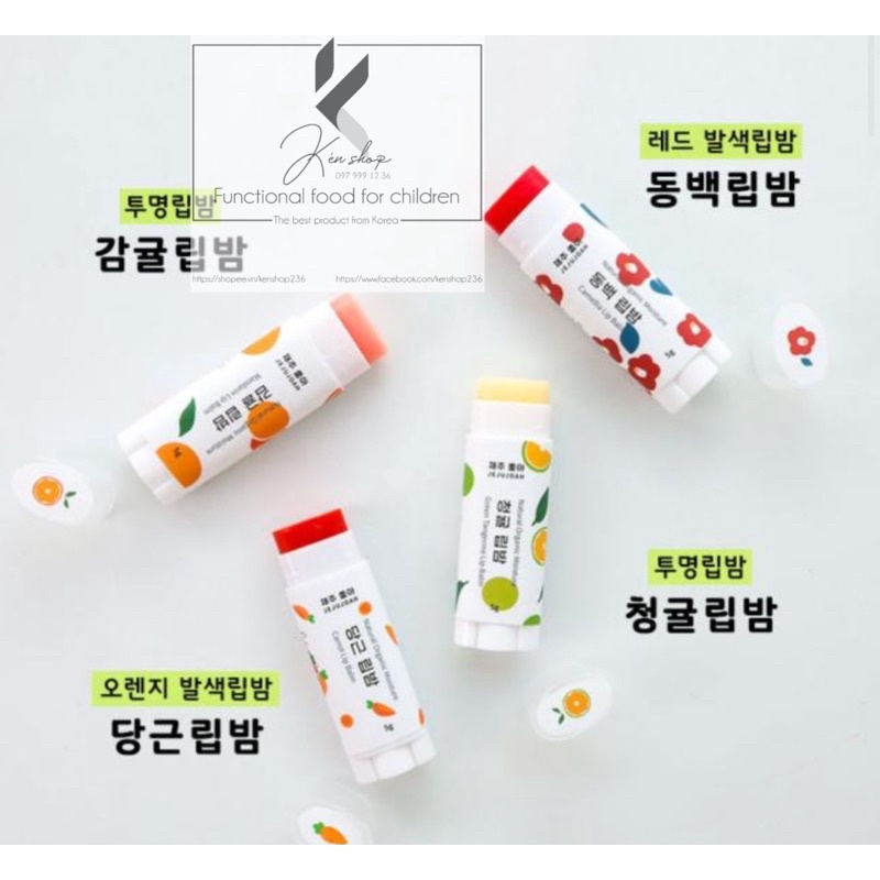 Son JEJUJOAM ORGANIC Hàn Quốc cho mẹ bầu và bé