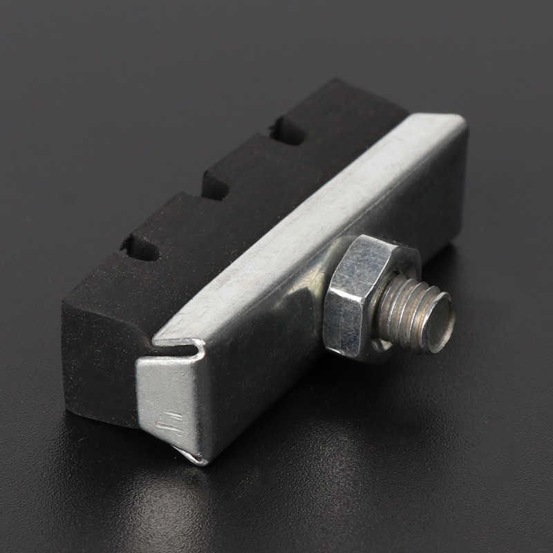 Má phanh chữ V bằng cao su màu đen siêu bền cho xe đạp leo núi chất lượng