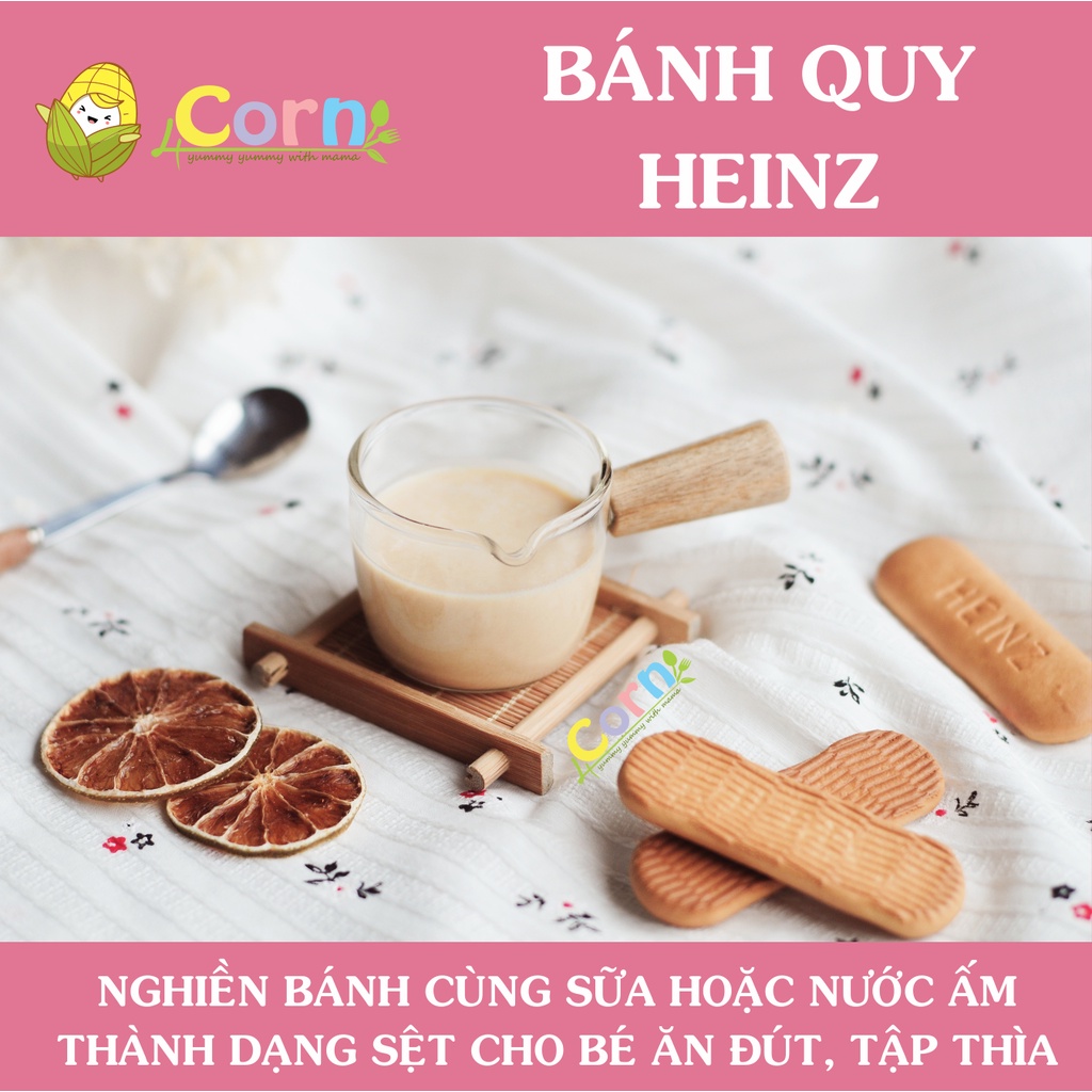 Bánh quy ăn dặm Heinz - Cho bé 7m+