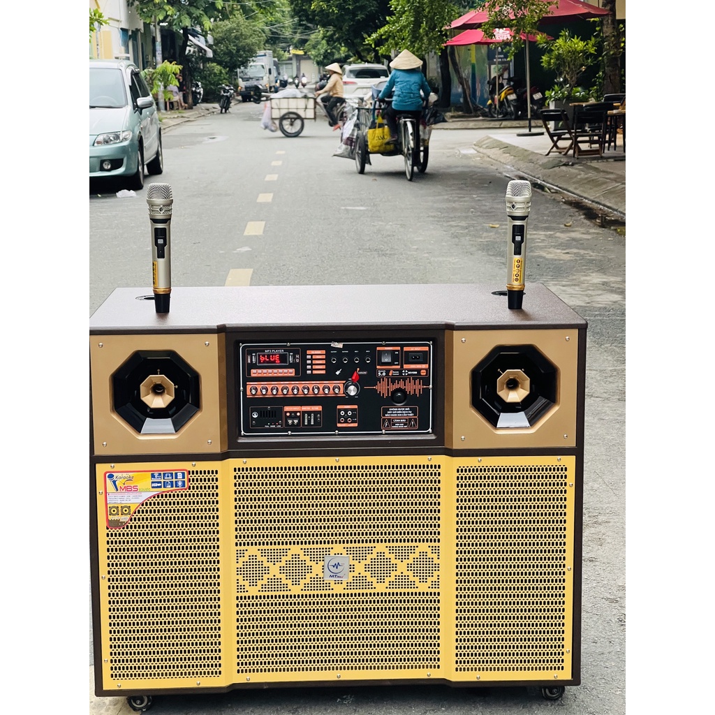 Loa kéo khủng long 4 tấc đôi MTMAX BK66 Âm thanh rõ nét công xuất khủng phù hợp cho các event lớn kết nối đơn giản đẹp