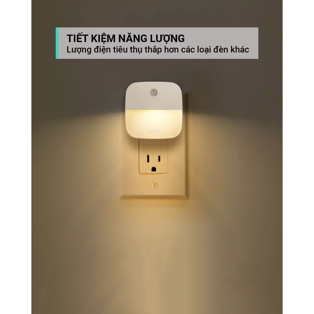 Bộ 4 đèn EUFY Lumi Plug-in, 0.4W - T1303