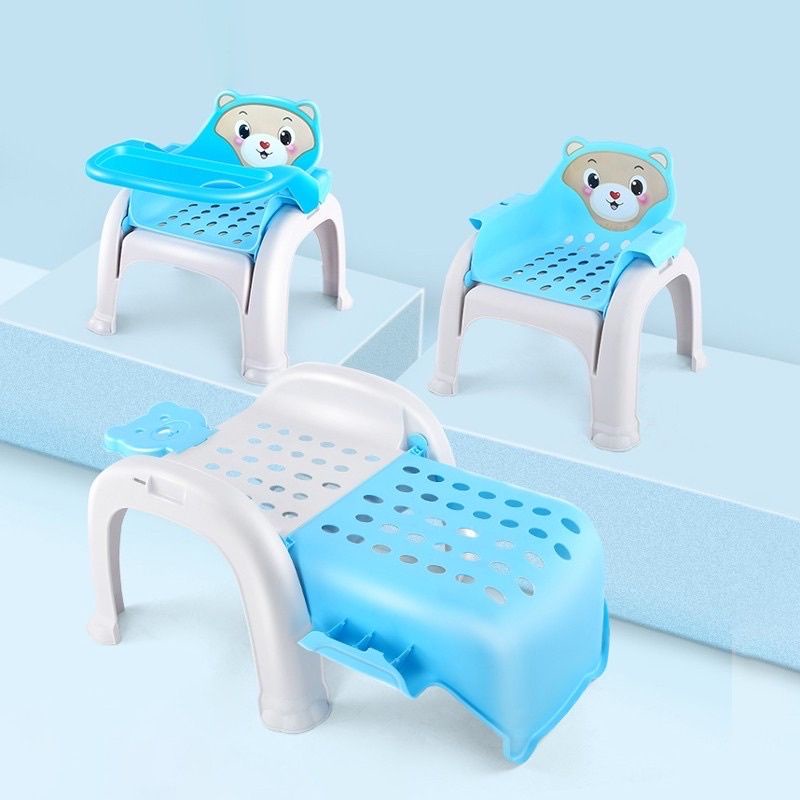 GHẾ ĂN DẶM KIÊM GHẾ GỘI ĐẦU ĐA NĂNG 3 IN 1 CHO BÉ YÊU